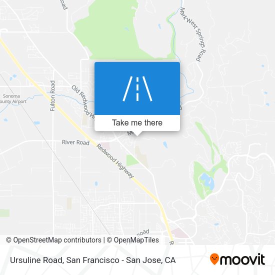 Mapa de Ursuline Road
