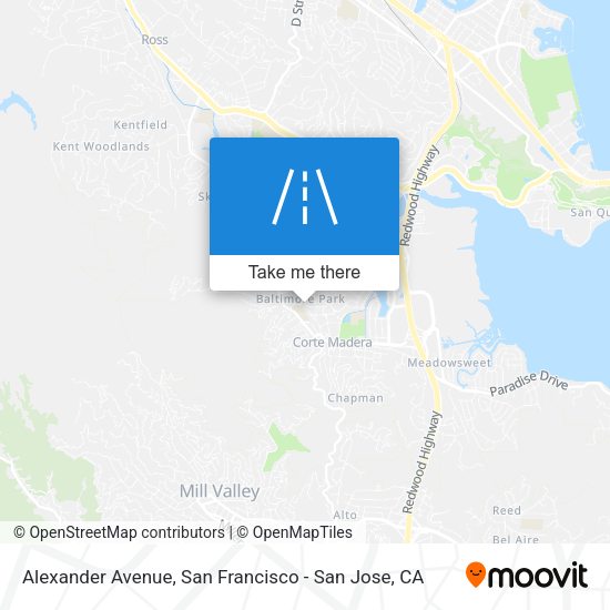 Alexander Avenue map