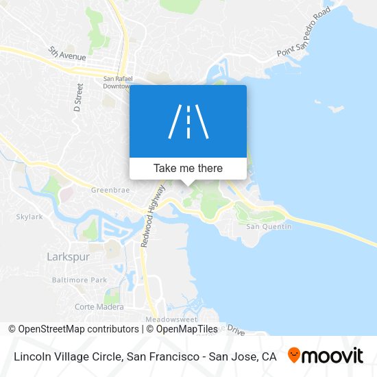 Lincoln Village Circle map