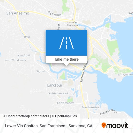 Mapa de Lower Via Casitas