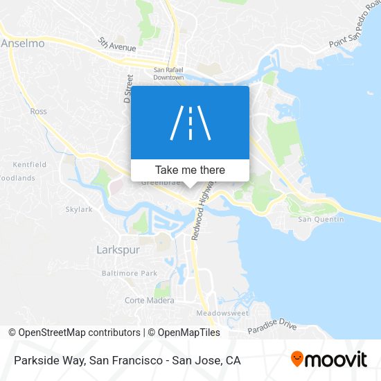 Mapa de Parkside Way
