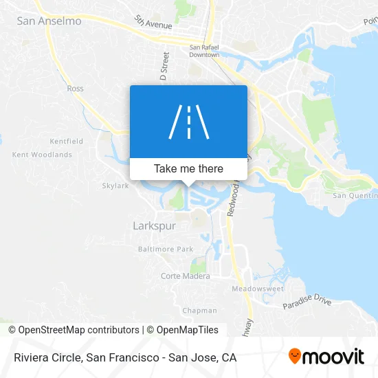 Mapa de Riviera Circle