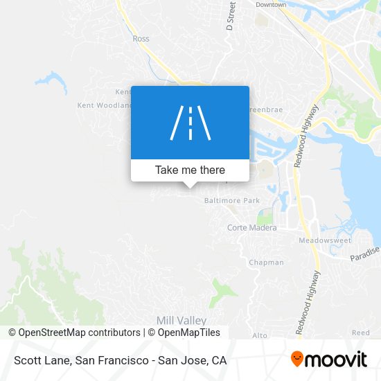 Mapa de Scott Lane