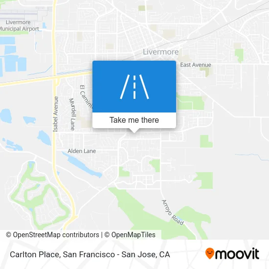 Carlton Place map