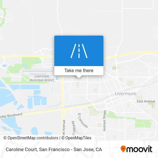 Caroline Court map