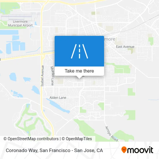 Mapa de Coronado Way
