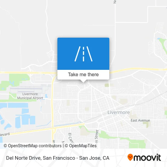 Mapa de Del Norte Drive