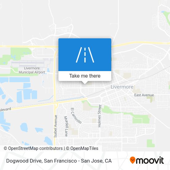 Mapa de Dogwood Drive