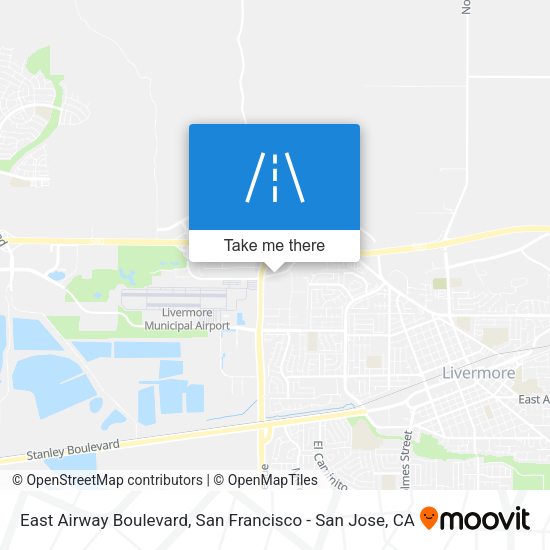 Mapa de East Airway Boulevard
