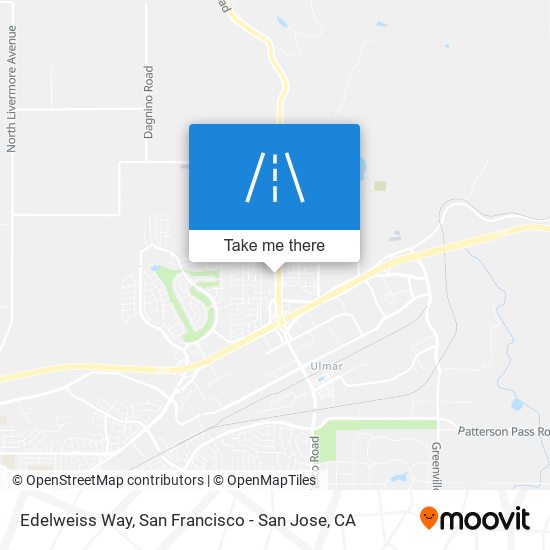 Edelweiss Way map