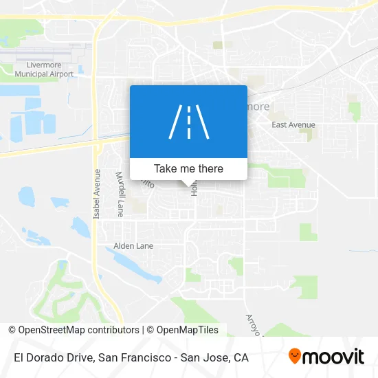 Mapa de El Dorado Drive