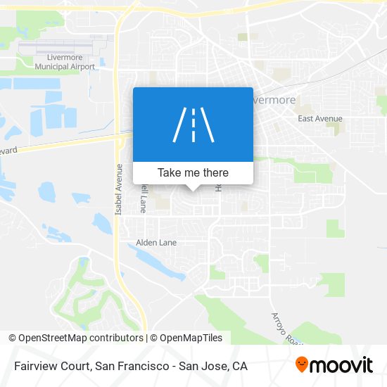 Mapa de Fairview Court