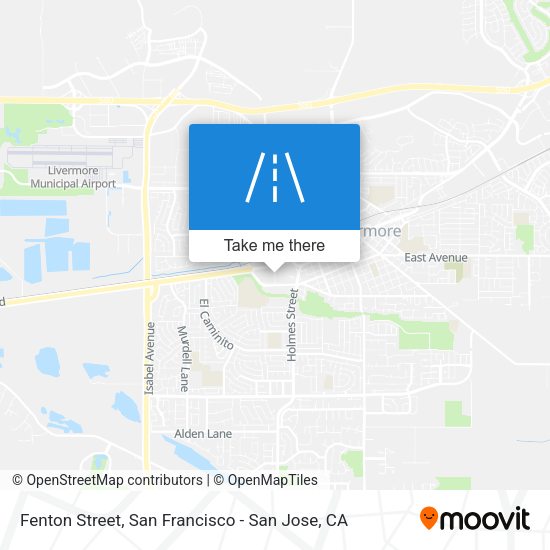 Mapa de Fenton Street