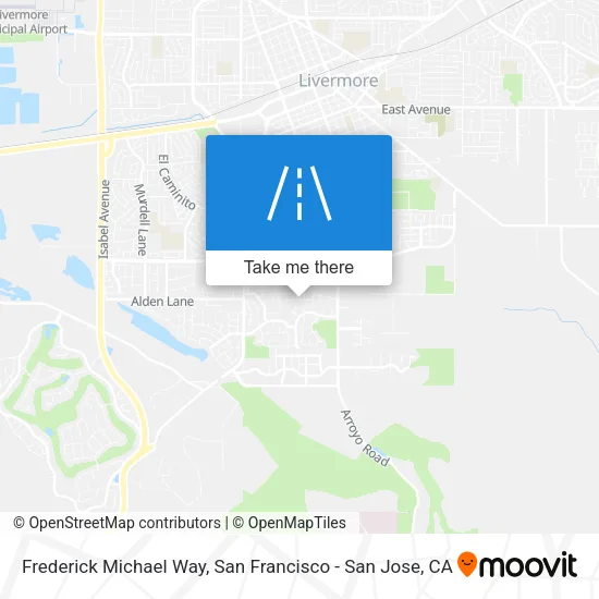 Frederick Michael Way map