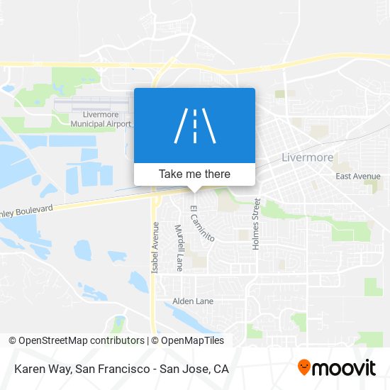 Karen Way map