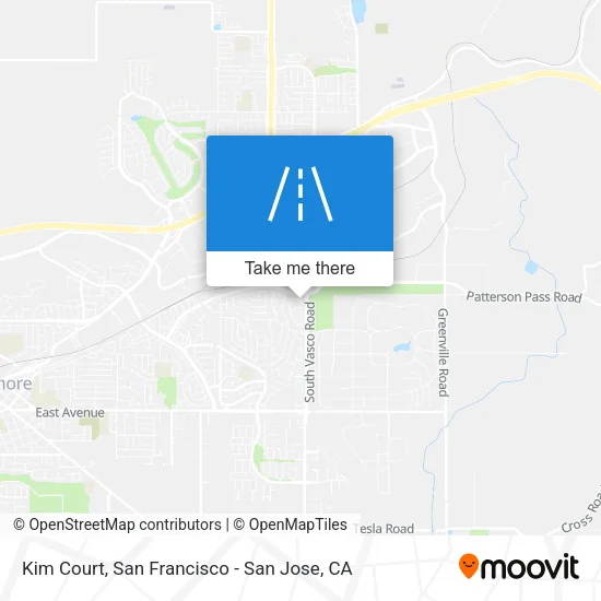 Mapa de Kim Court