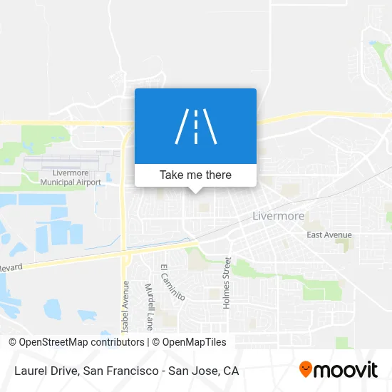 Laurel Drive map