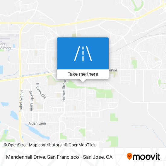 Mapa de Mendenhall Drive