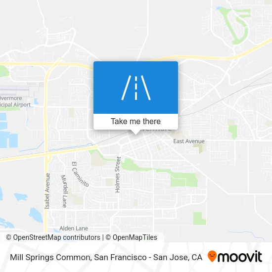 Mapa de Mill Springs Common