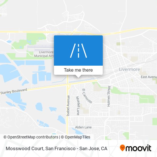 Mosswood Court map