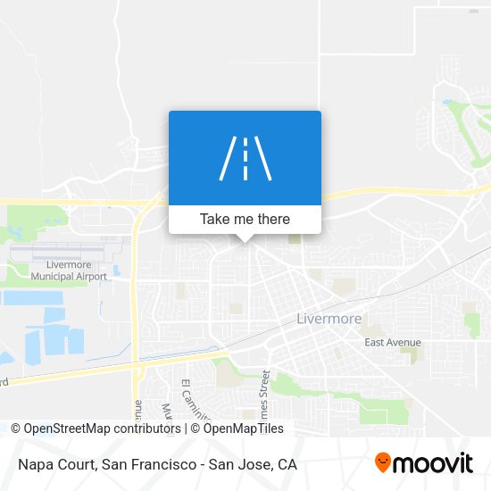 Napa Court map