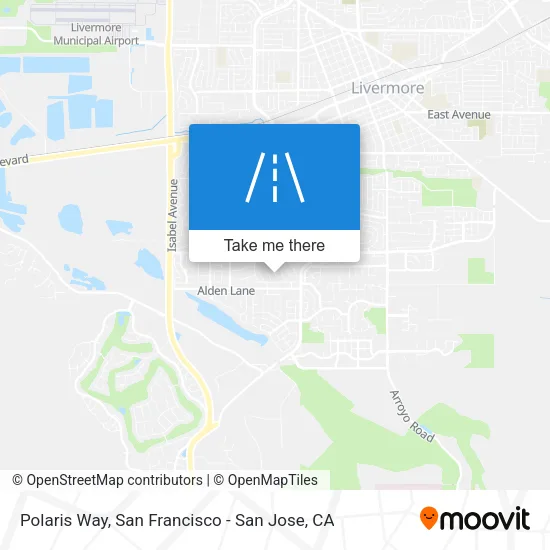 Polaris Way map