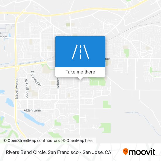 Rivers Bend Circle map