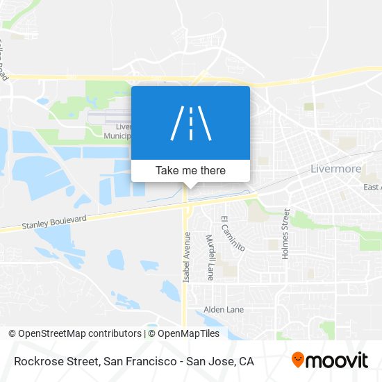 Rockrose Street map