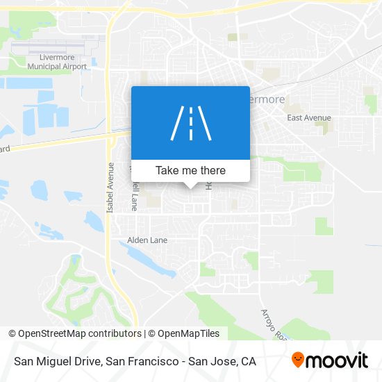 San Miguel Drive map