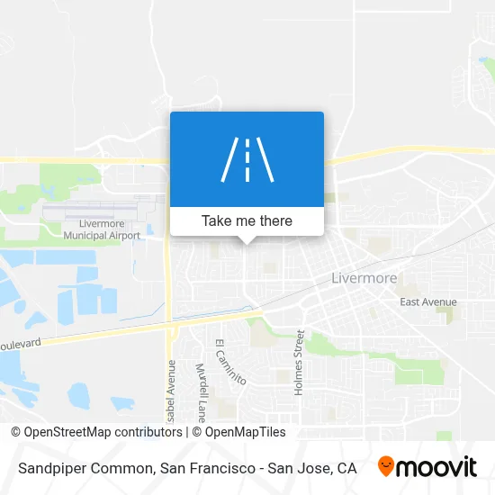 Sandpiper Common map