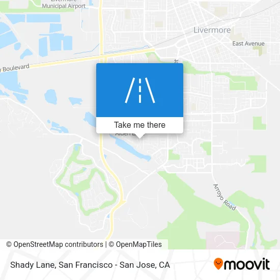 Mapa de Shady Lane