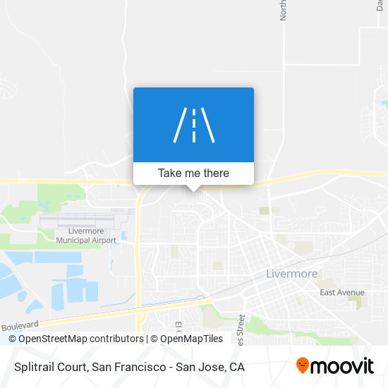 Splitrail Court map