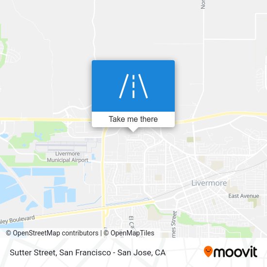 Mapa de Sutter Street