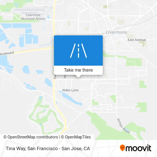 Tina Way map