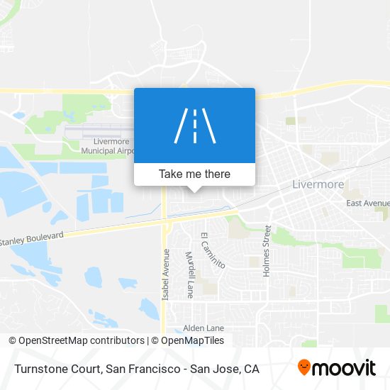 Mapa de Turnstone Court