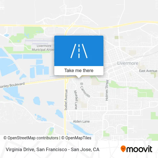 Virginia Drive map