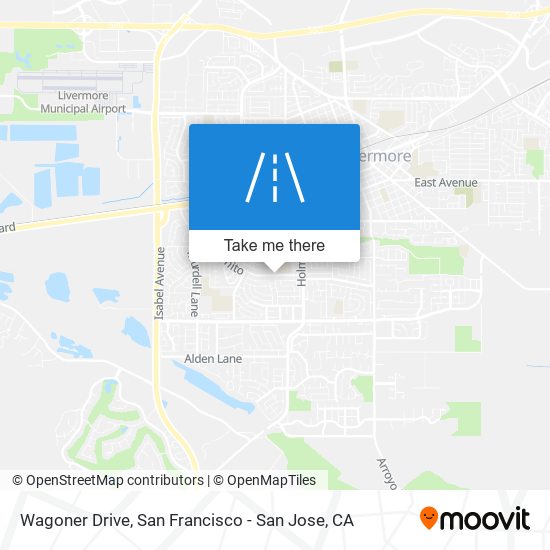 Wagoner Drive map