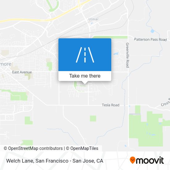 Mapa de Welch Lane