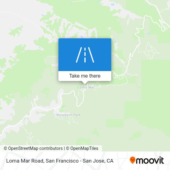 Mapa de Loma Mar Road