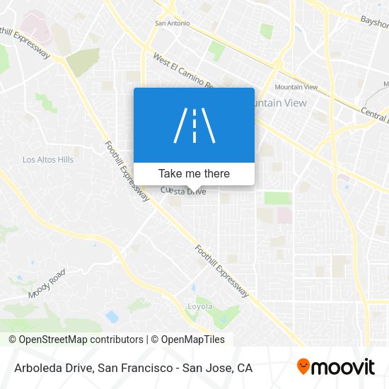 Mapa de Arboleda Drive