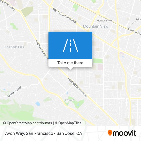 Mapa de Avon Way