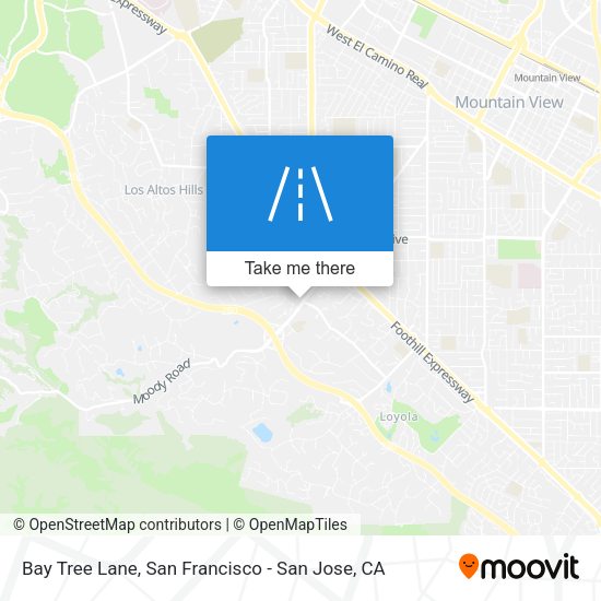 Mapa de Bay Tree Lane