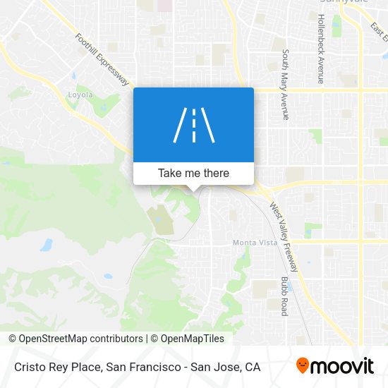 Mapa de Cristo Rey Place