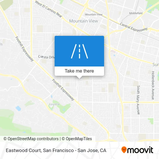 Mapa de Eastwood Court