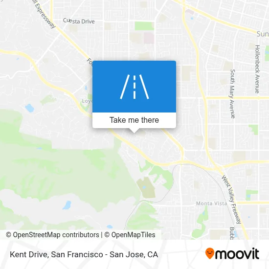 Kent Drive map