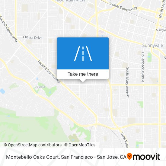 Montebello Oaks Court map