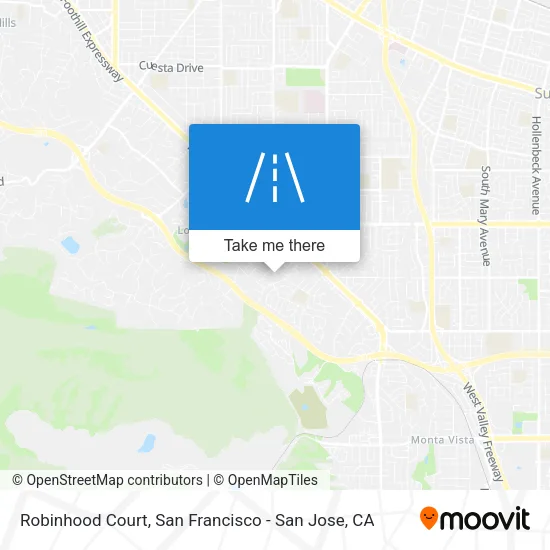 Robinhood Court map