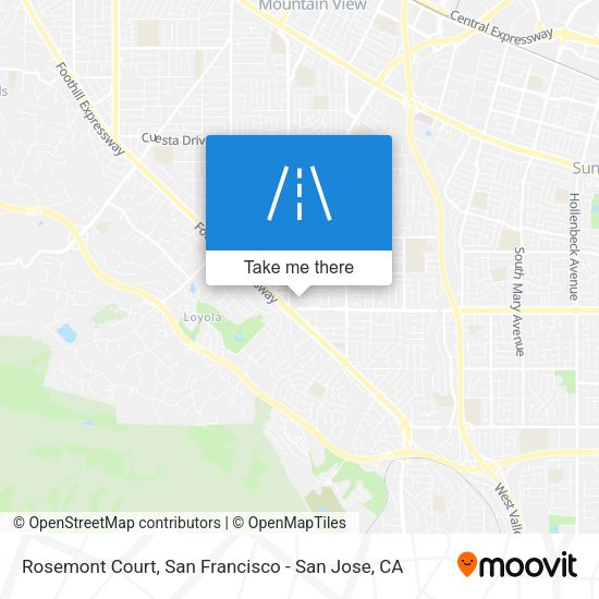 Rosemont Court map