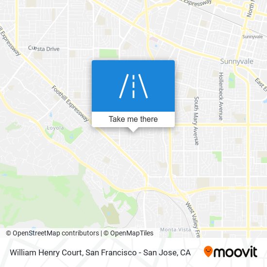 Mapa de William Henry Court