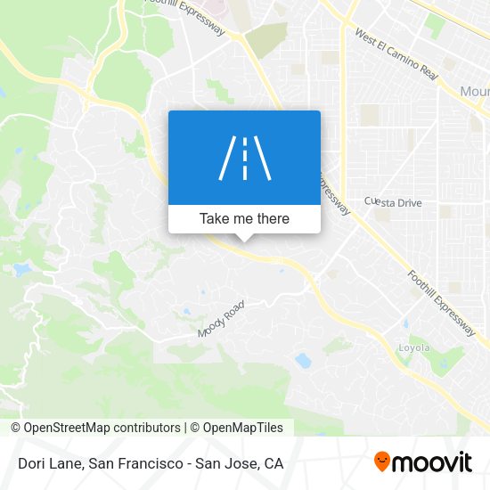 Mapa de Dori Lane